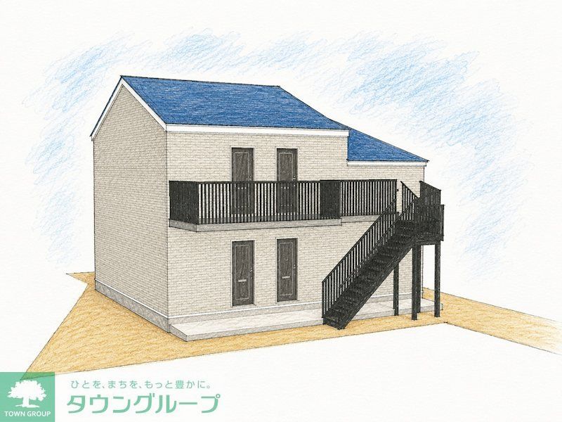 建物外観　防音仕様のQUIETシリーズ物件登場！！外観イメージイラス…