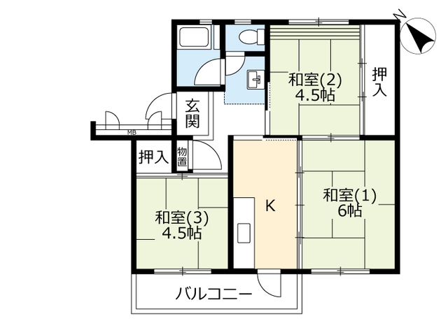 UR北坂戸の間取り写真