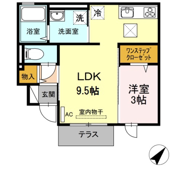 D-room豊の間取り写真