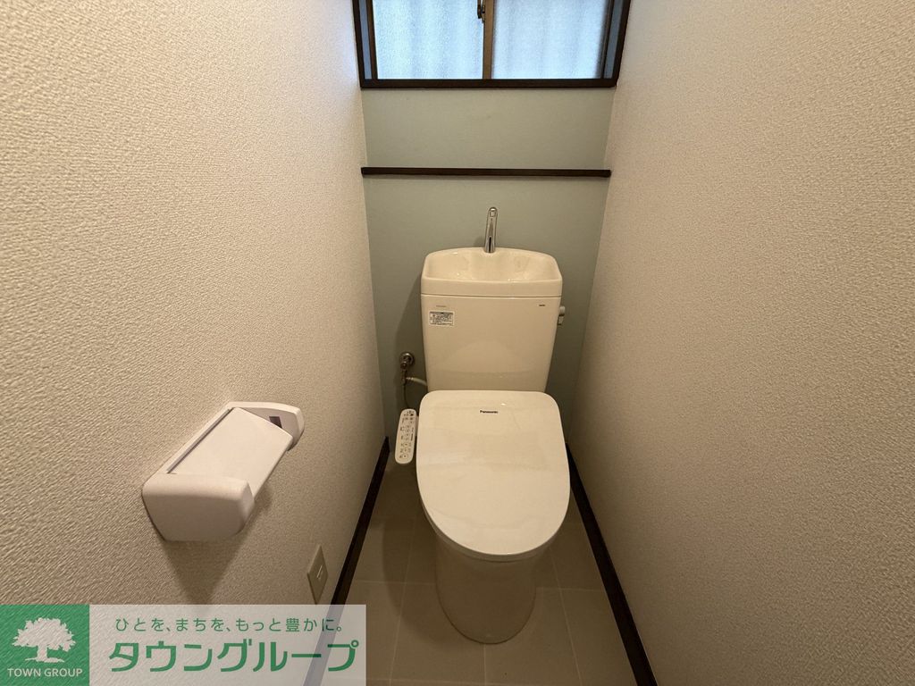 東武伊勢崎線 一ノ割駅 徒歩6分 2階建 築44年のトイレ写真