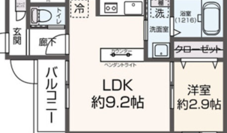 fika土井の間取り写真