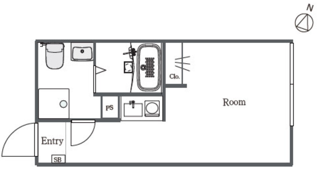 アンドレジデンス亀有の間取り写真
