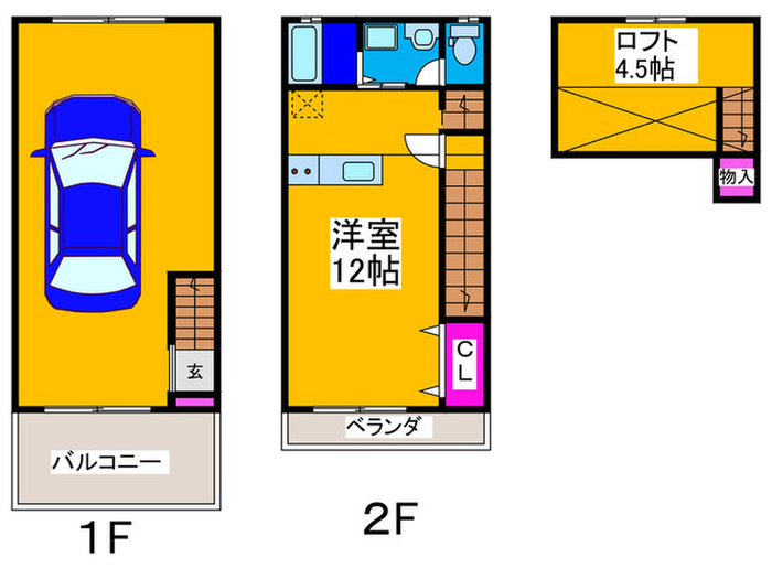 Mobil Garage1の間取り写真