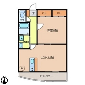 サンシエール チエIの間取り写真