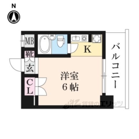 エリッツ10の間取り写真