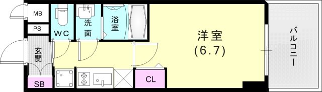 プレサンス神戸セレスティアの間取り写真