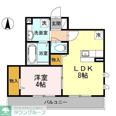 グランデファーレ仲町台の間取り写真