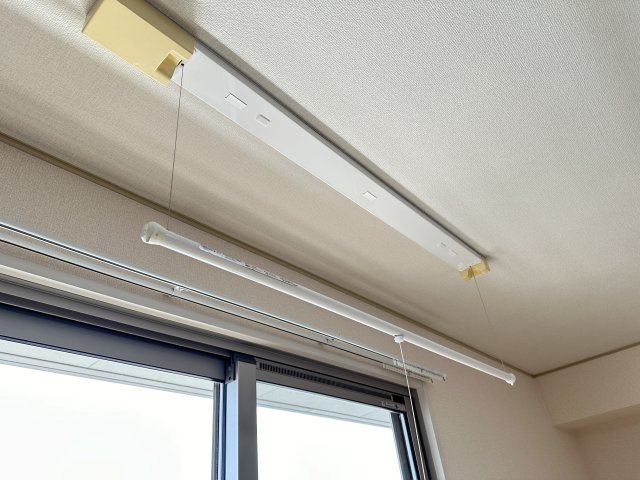 その他設備　室内物干