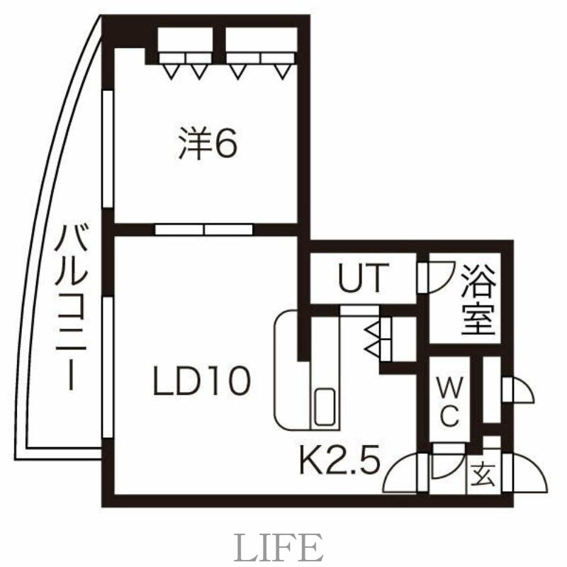 さんぱちBLDIIの間取り写真