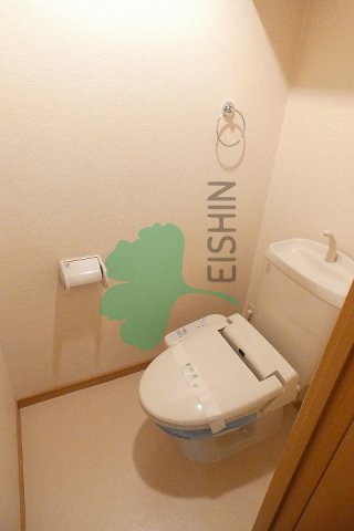 トイレ　清潔感のあるトイレです。