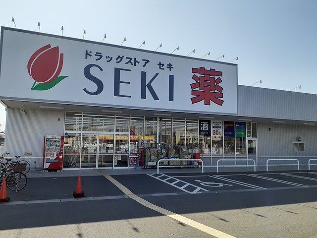 ドラックストア　ドラッグストアセキ（ドラッグストア）まで702m