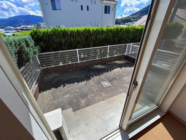 庭　お庭が付いています