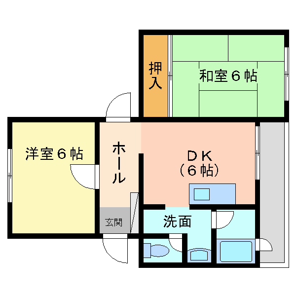 ヤナセマンションの間取り