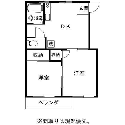 グランドハイツ白堊_間取り_0