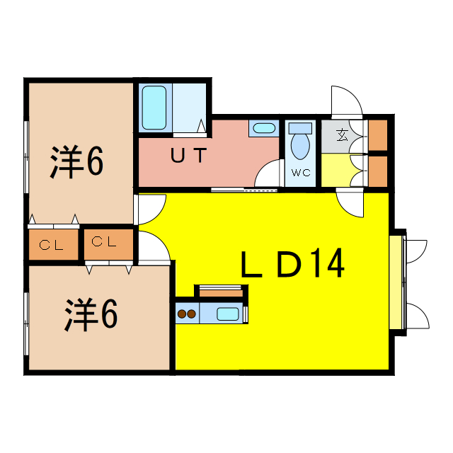 プラタナスの間取り