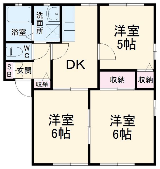 グリーンパークＡの間取り