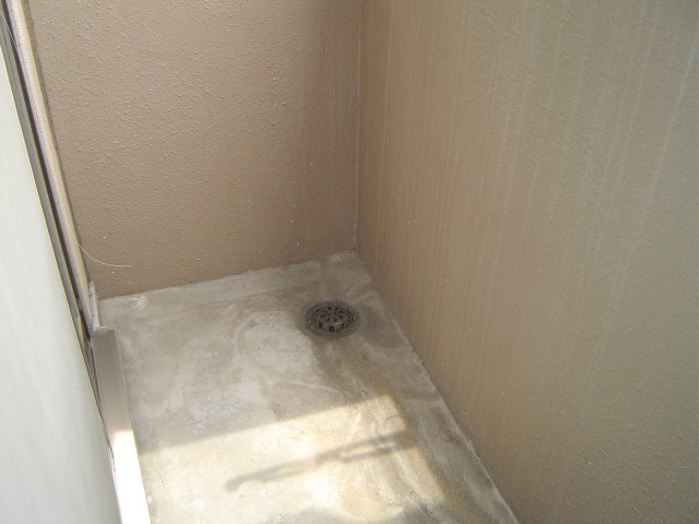 バルコニー　写真は別号室のものです。