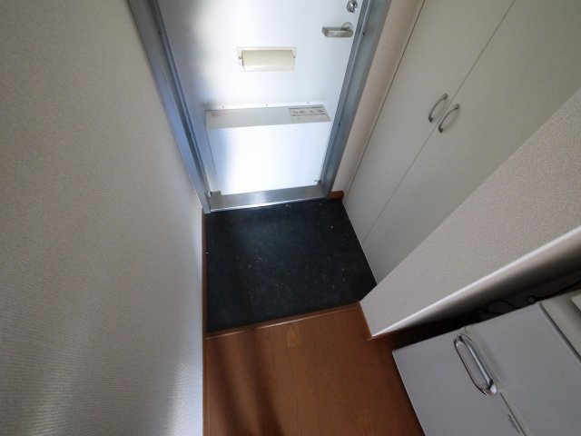 玄関　収納もある玄関です