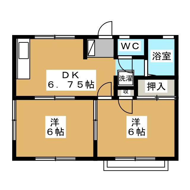 フォレストＫの間取り