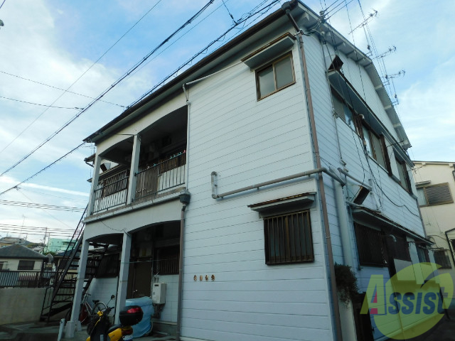 神戸市長田区名倉町のアパートの建物外観