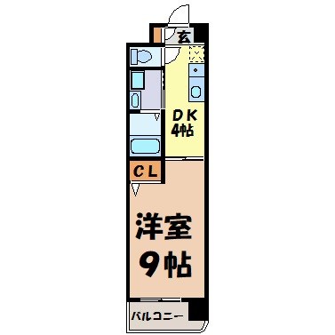 エクセルシオール栄の間取り