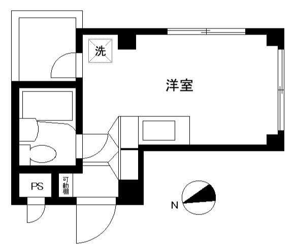 メゾンKの間取り