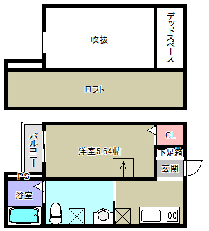 フルハウス尼崎の間取り