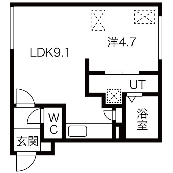 GRANDWOOD　KANONの間取り