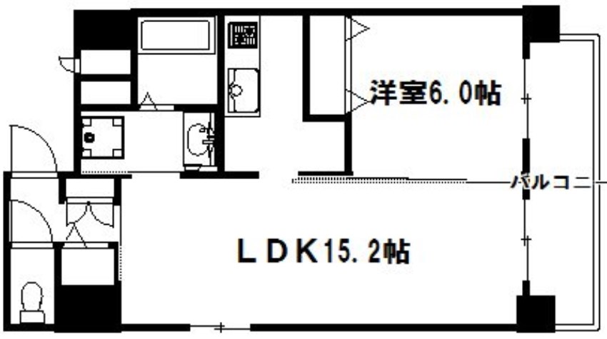 サンクチュアリ二条城IIの間取り