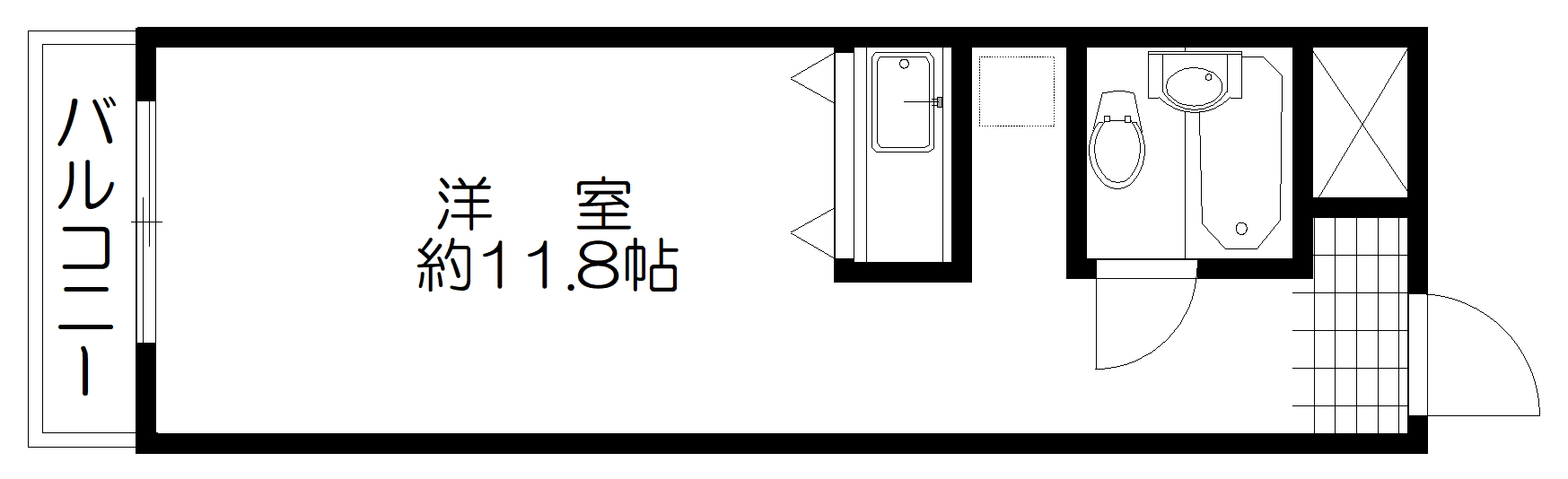 朝日プラザ梅田IIの間取り