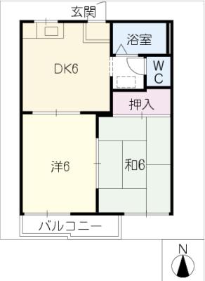 タウニー穴橋の間取り