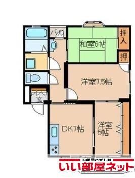 ライズマンション大町の間取り