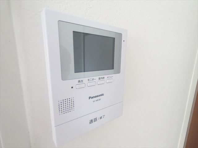 セキュリティ　来訪者が一目で分る便利なＴＶモニターホン