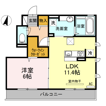 ロイヤルビューIIの間取り