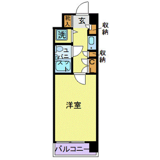 新丸子ダイカンプラザシティの間取り