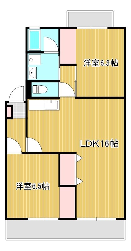 トップアイルの間取り