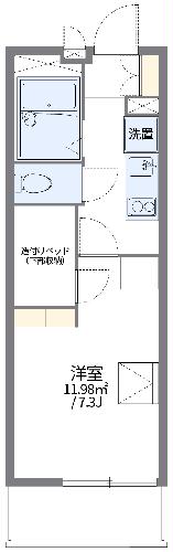 レオパレスＳＵＭＩＹＯＳＨＩの間取り