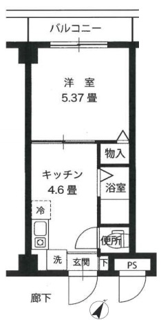 リーヴェルステージ横浜西の間取り