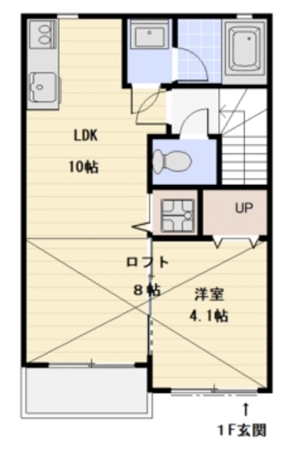 アリエッタ林間の間取り