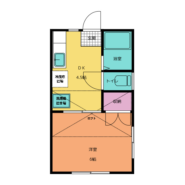 アーク御幸ヶ浜の間取り