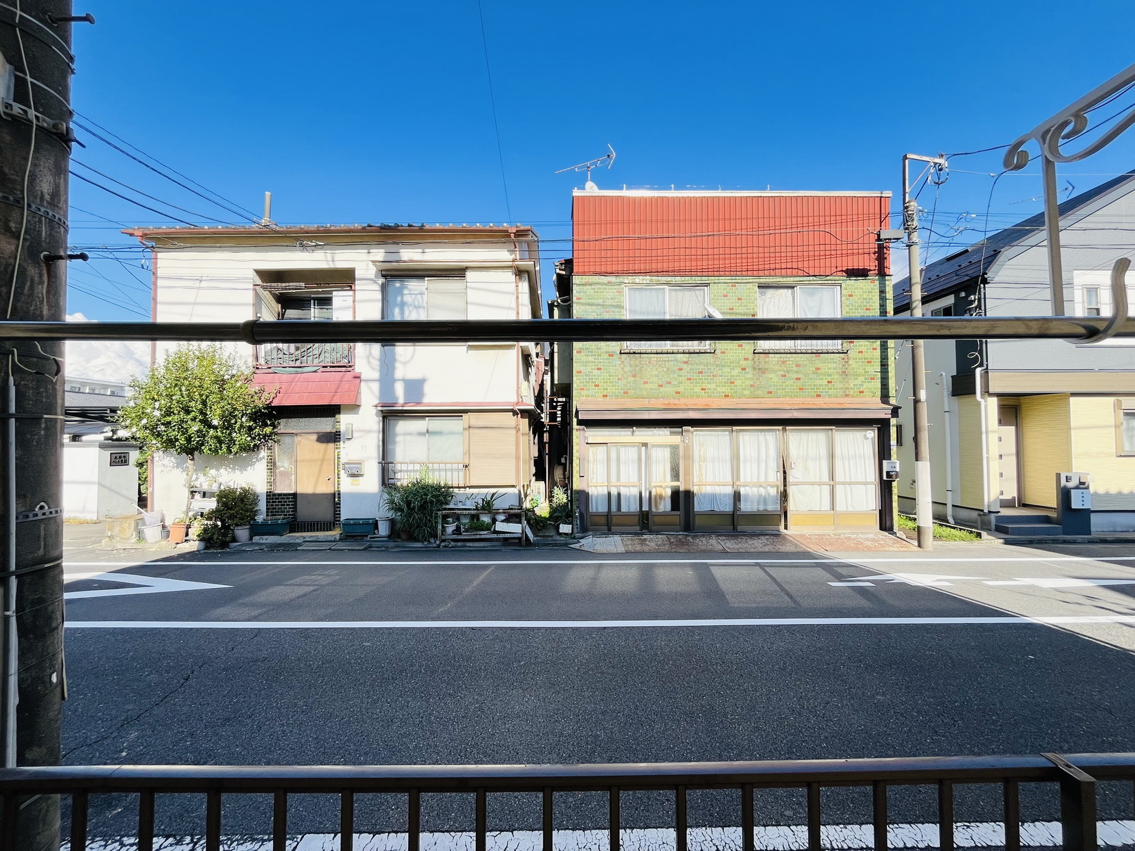 【大田区新蒲田のアパートの眺望】