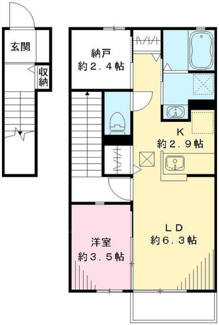 ラ・フォンテーヌの間取り