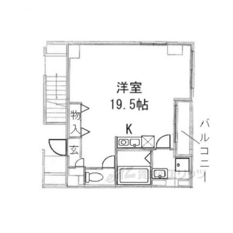 Ｍａｉｓｏｎ京都にじょうの間取り