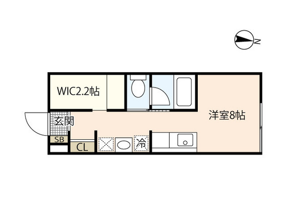 廿日市市地御前のアパートの間取り