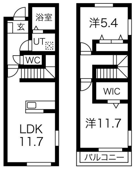 コンフォールの間取り