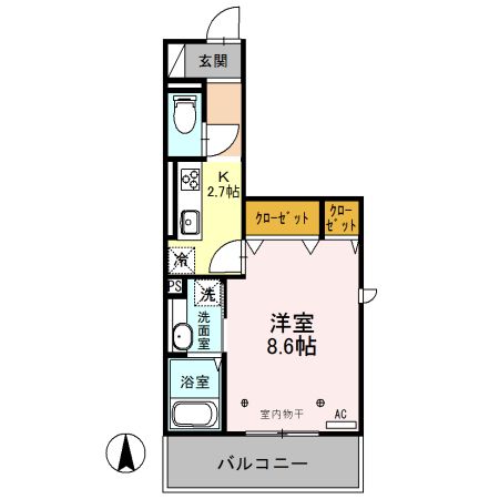 プレミスト　IIIの間取り