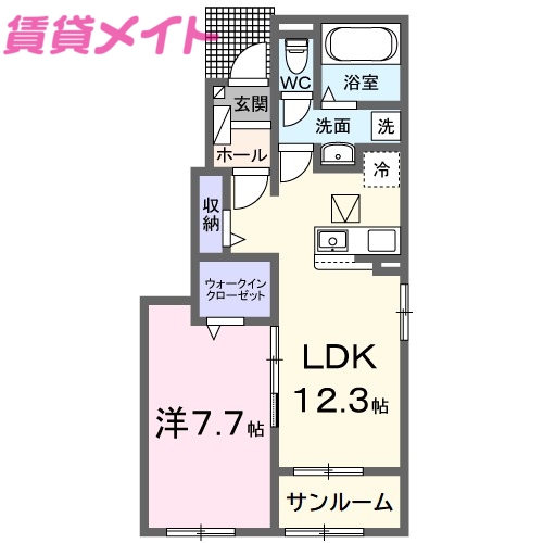 グランデュオ　Iの間取り