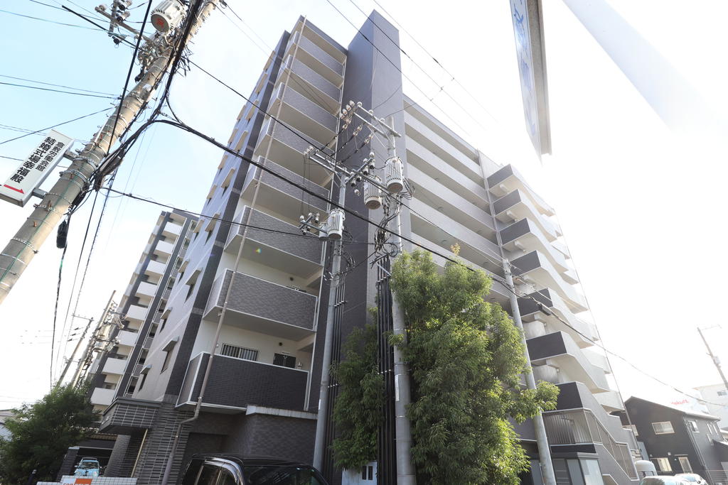 建物外観　オートロック付きマンションです！