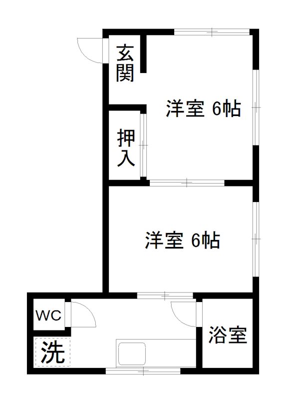 大和ビルの間取り