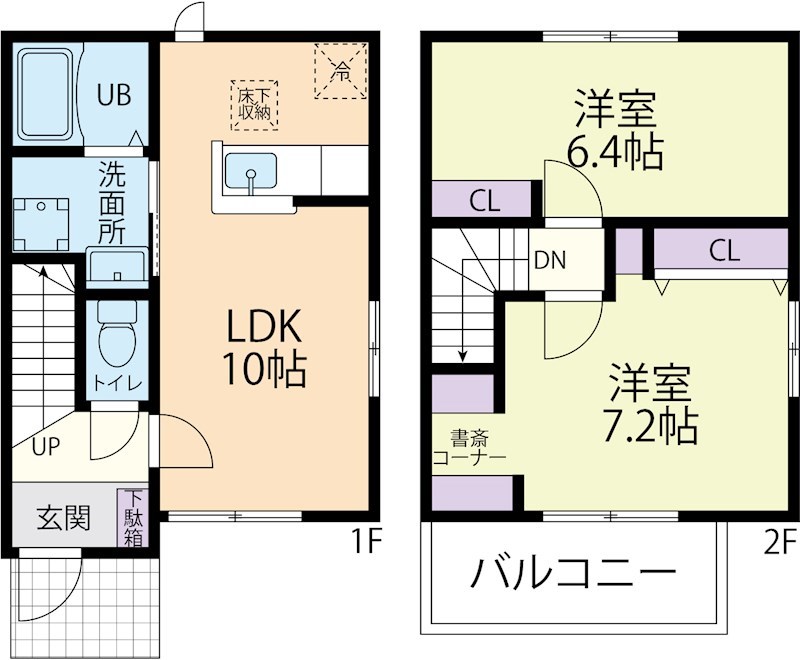 Bloom Aso (ブルーム アソ)　　　Bの間取り